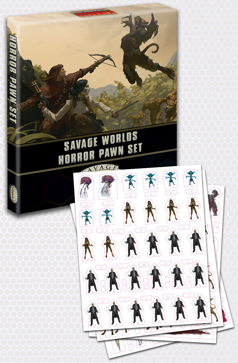 Savage Worlds: Horror Pawn Set