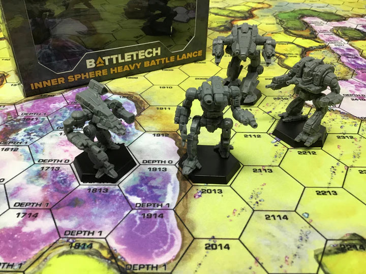 BattleTech Miniature Force Pack- Inner Sphere Heavy Battle Lance