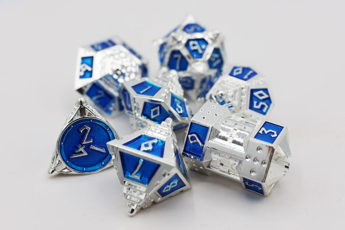 Metal RPG Dice Set