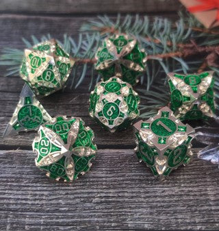 Metal RPG Dice Set