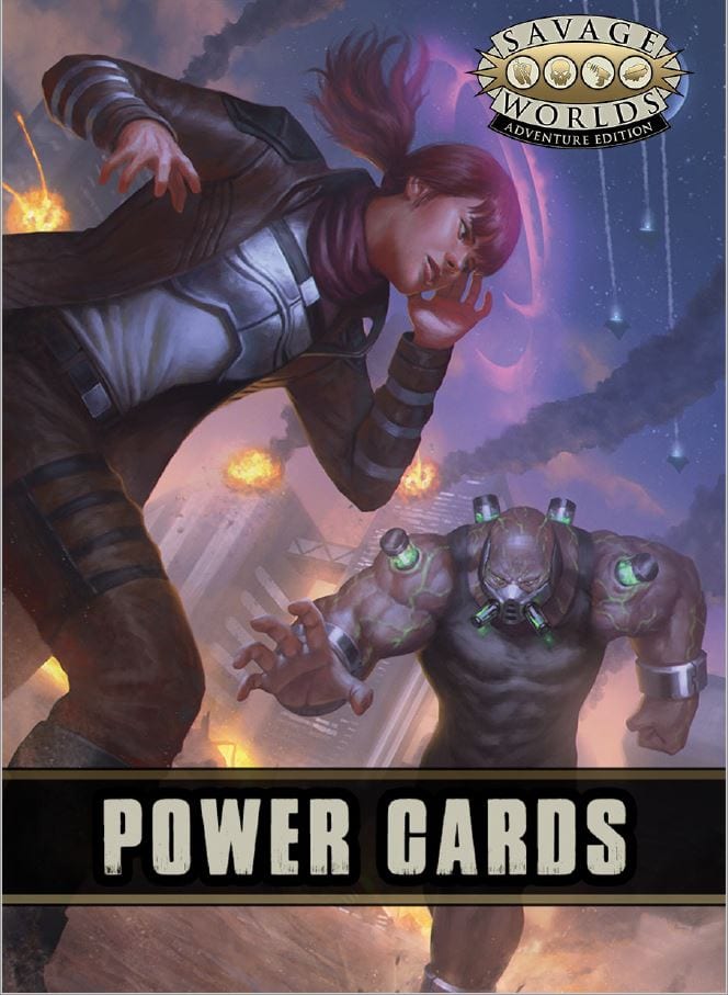 Savage Worlds: Power Cards