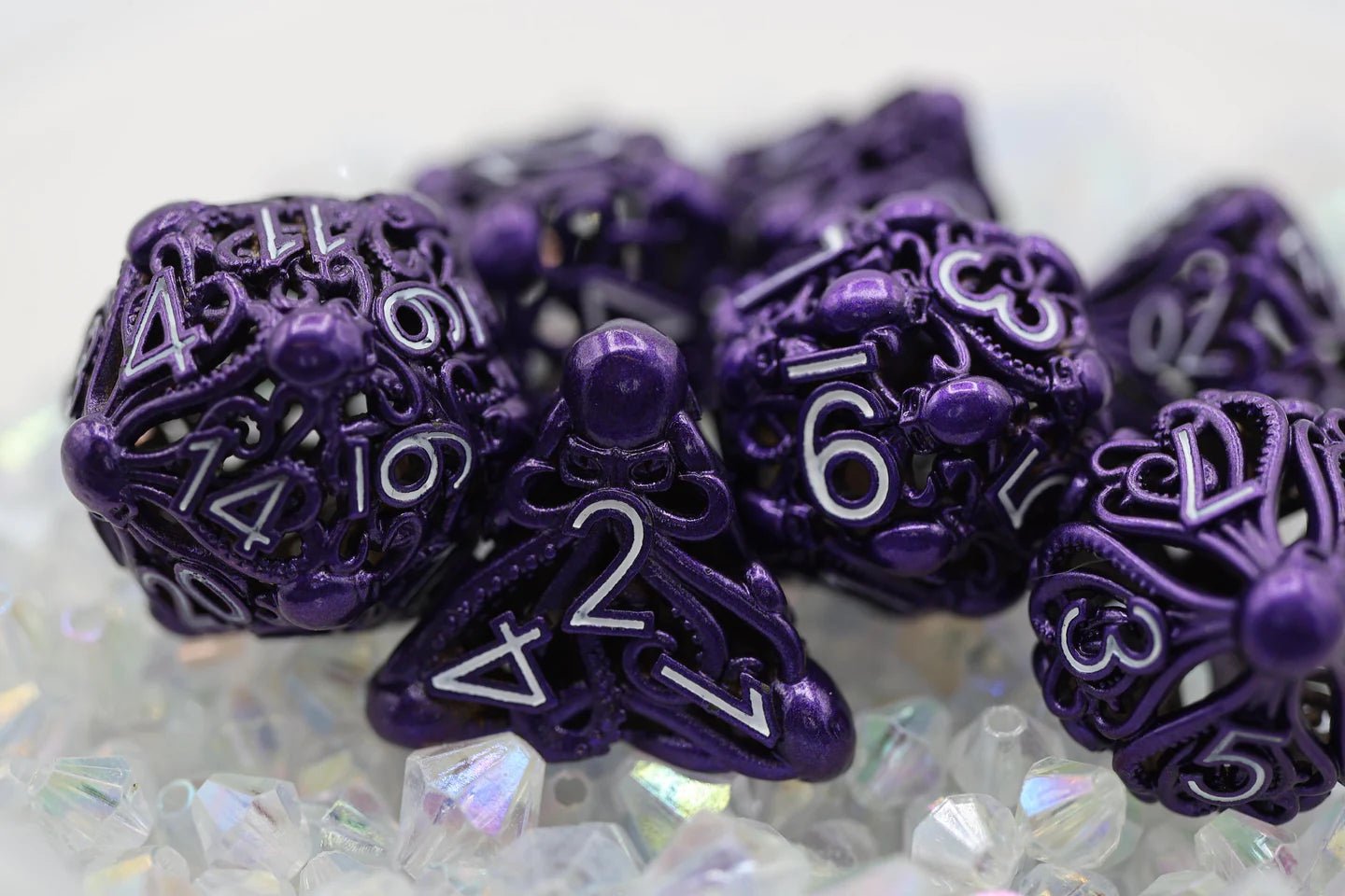 Metal RPG Dice Set