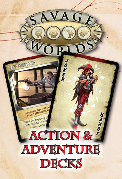 Savage Worlds: Action Adventre Decks