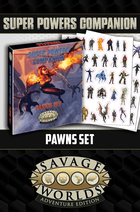 Savage Worlds: Super Powers Pawn Set