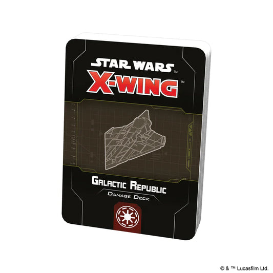 Star Wars: X-Wing 2nd Ed: Galactic Republic Damage Deck