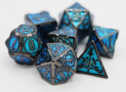 Metal RPG Dice Set