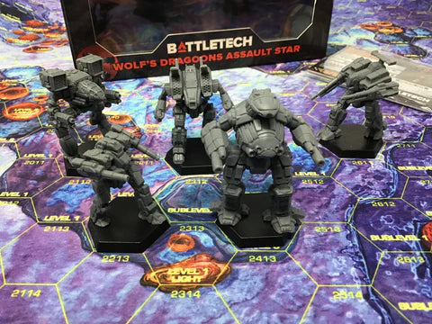 BattleTech Miniature Force Pack-Wolf's Dragoons Assault Star