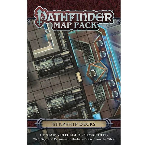 Pathfinder RPG: Map Pack- Starship Decks