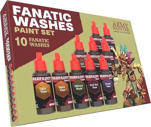 Warpaint: Fanatic Washes Paint Set