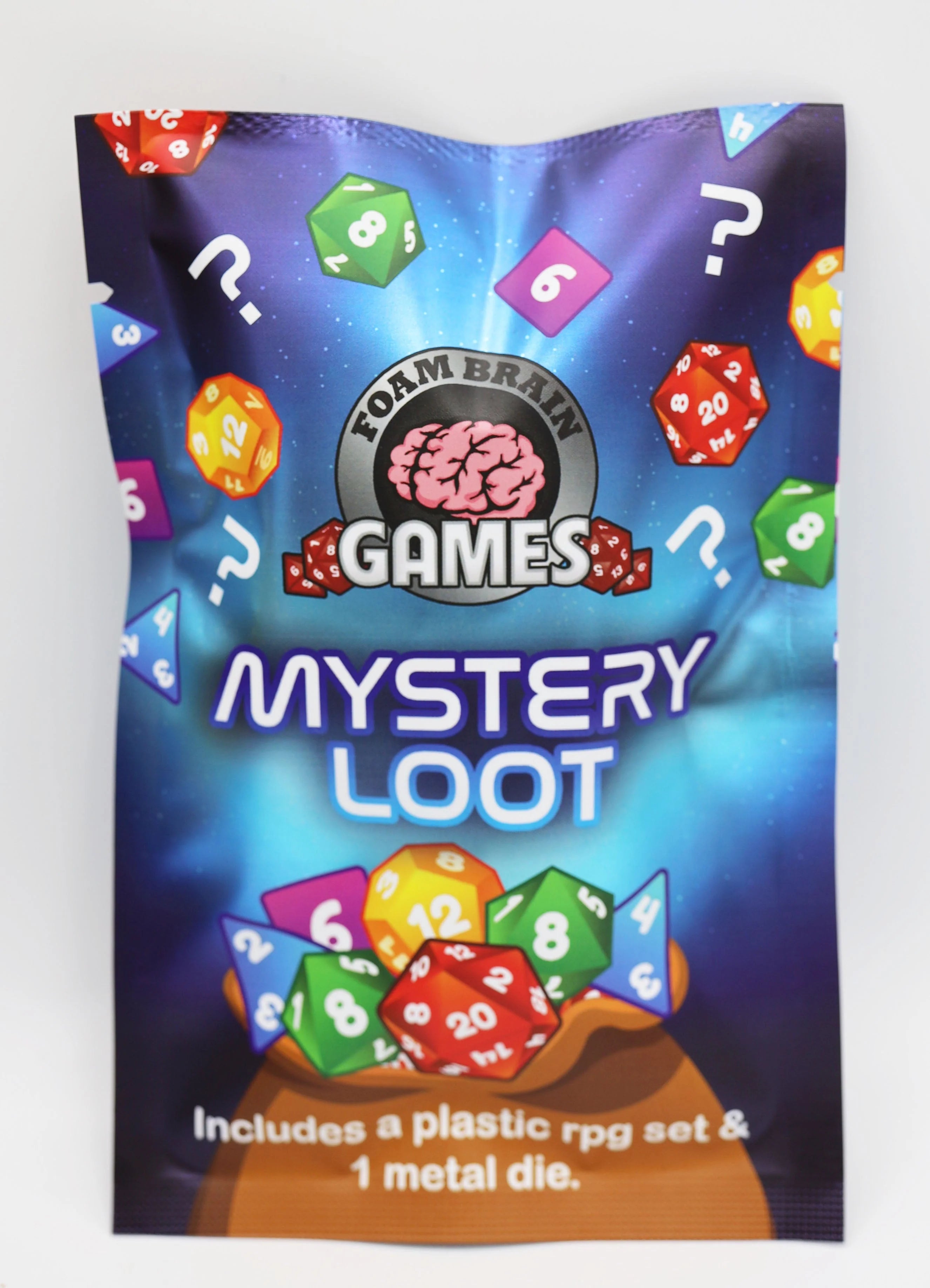 Mystery Loot: Plastic RPG Dice Set & Bonus Metal Die – Do Gooder Games