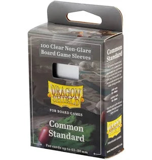 Dragon Shield Common Standard - Clear/Non-Glare - Board Game Sleeves