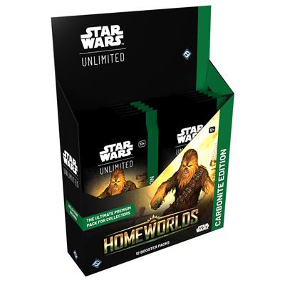 Star Wars Unlimited Homeworlds  Carbonite Booster Box