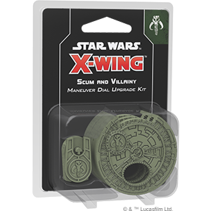 X-Wing 2nd Ed: Scum and Villainy Maneuver Dial Upgrade Kit