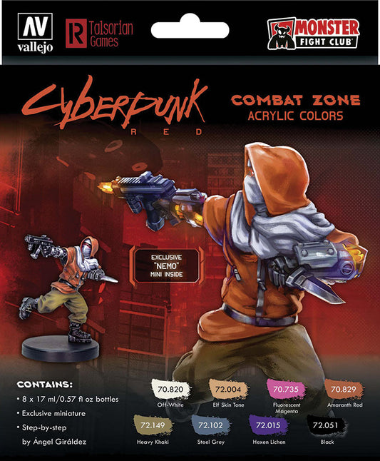 Cyberpunk Paint Set: Combat Zone - Exclusive Nemo Mini